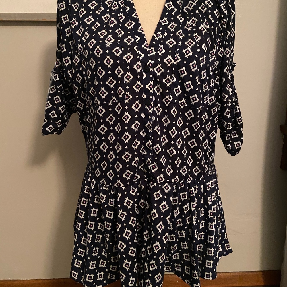 Blouse dark blue